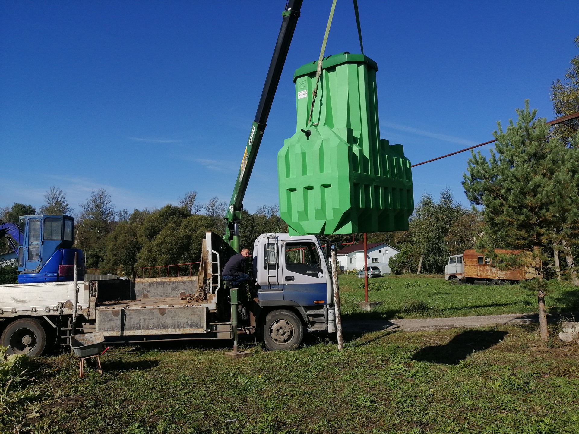 Установка септика Эргобокс в Заокском районе